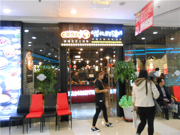  客瑞吉芝士排骨 李村萬達(dá)店火燒石餐桌